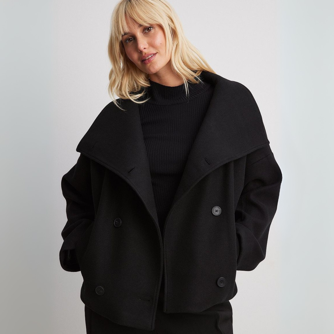 Sera Cropped Trench Coat