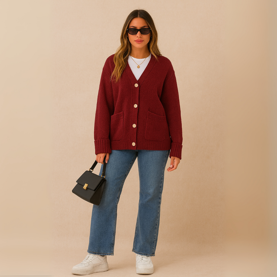 Siena V-Neck Cardigan